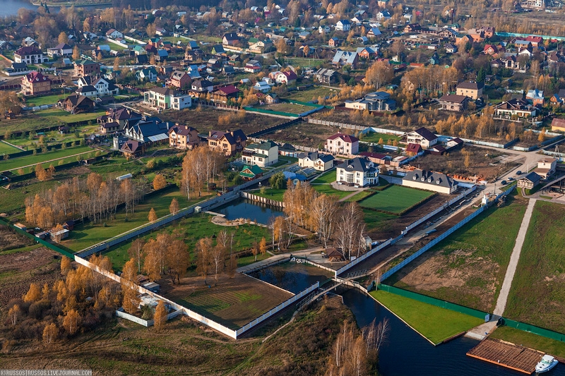 Рублевка в москве фото с высоты